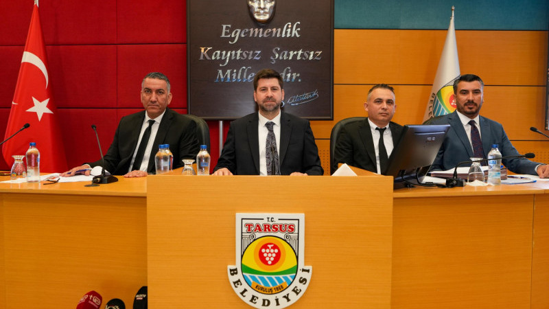 TARSUS BELEDİYESİ TEMMUZ AYI OLAĞAN MECLİS TOPLANTISI GERÇEKLEŞTİRİLDİ