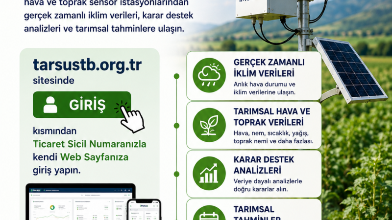 TARSUS TARIMINDA DİJİTAL DÖNÜŞÜM