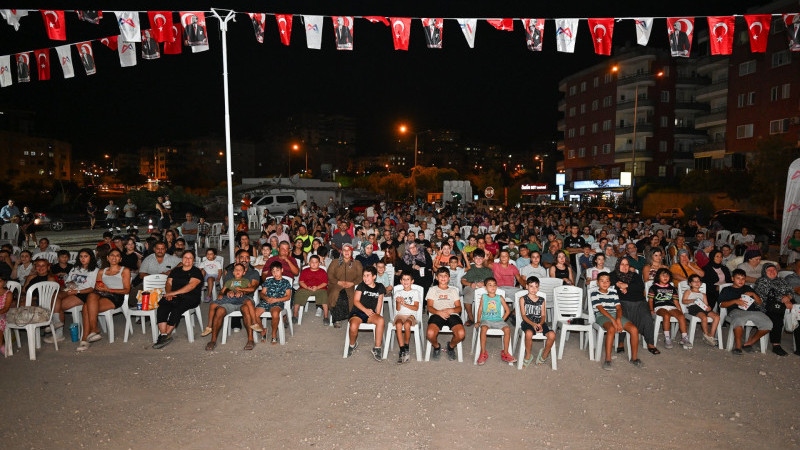 MERSİN BÜYÜKŞEHİR’İN AÇIK HAVA SİNEMASI BU KEZ TARSUS’TA