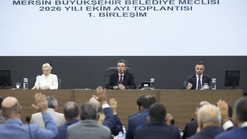 MERSİN BÜYÜKŞEHİR MECLİSİ’NİN EKİM AYI 1. BİRLEŞİMİ GERÇEKLEŞTİRİLDİ
